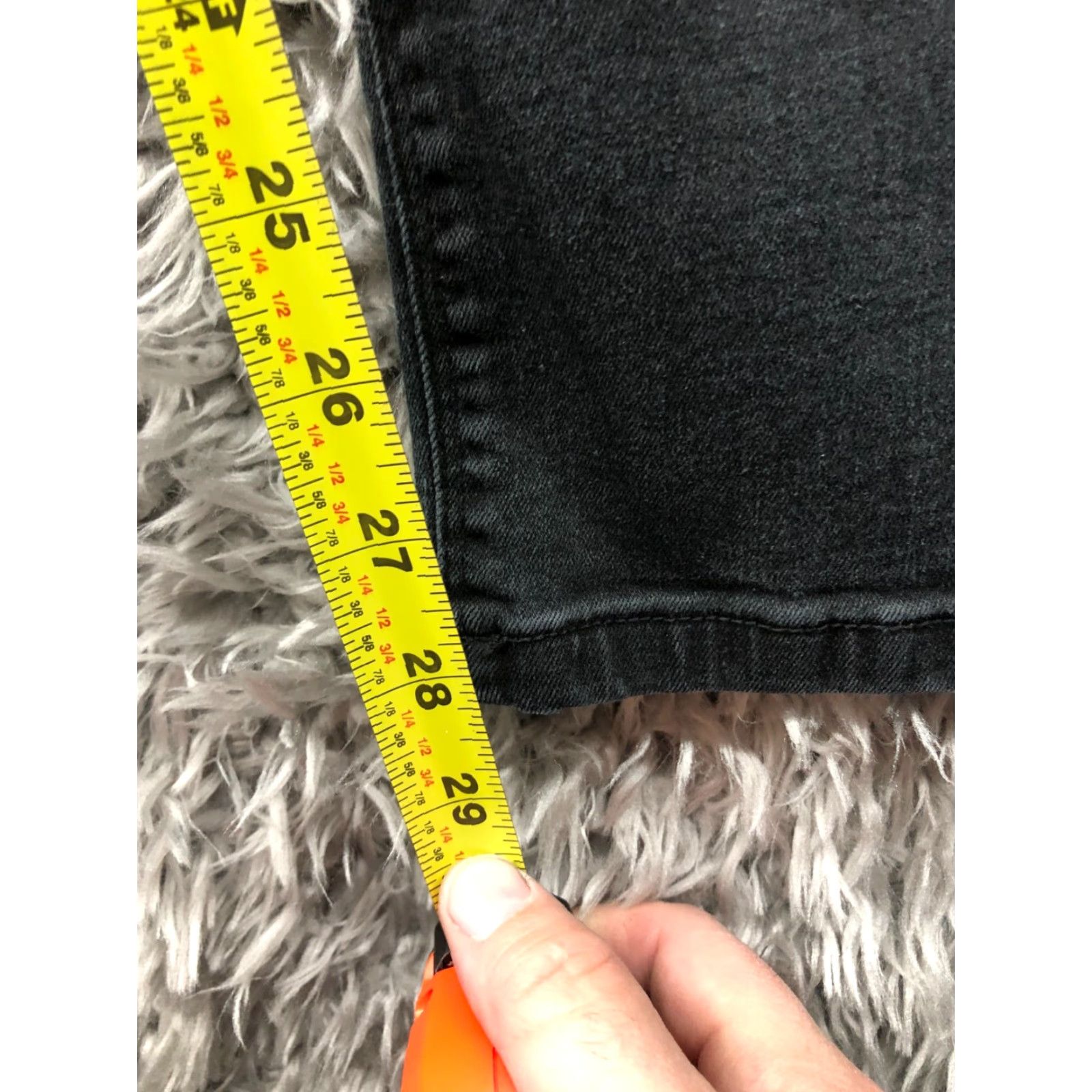 Vintage BluBerry Jeans Slim Straight BluBerry Womens Size L Mid Rise Stretch Denim Blue 5-Pocket Regular 28 in Waist 29 in Inseam Size 36" / US 14 / IT 50 - 3 Thumbnail