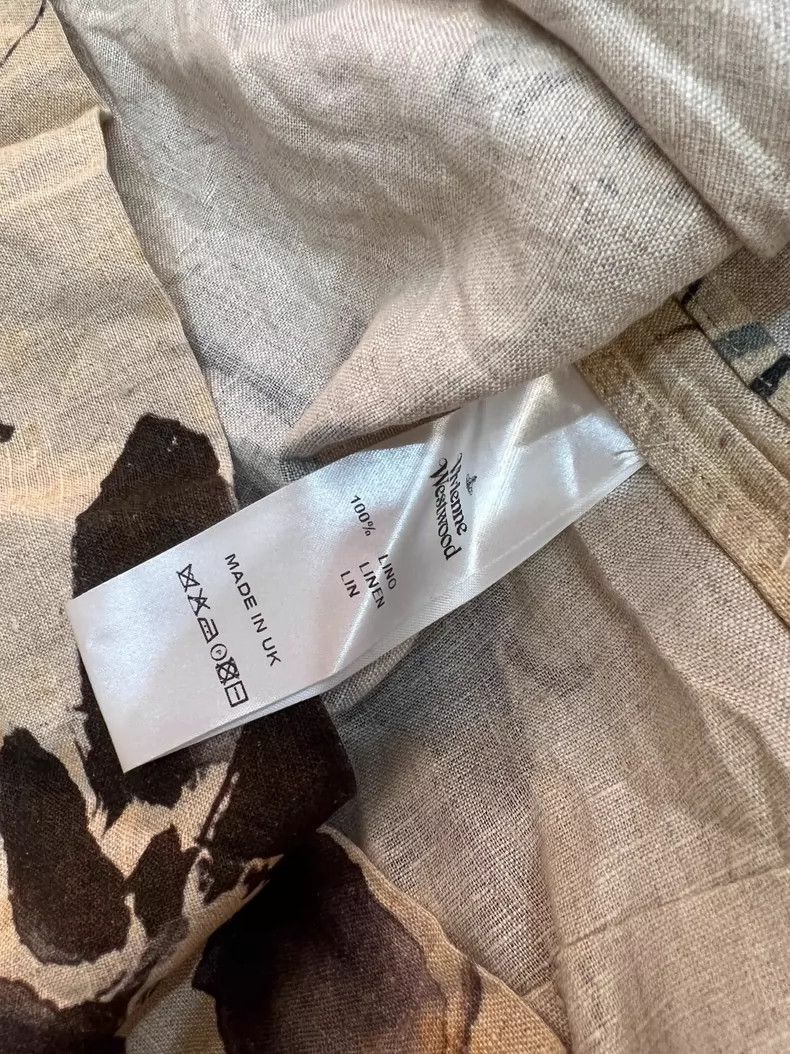 Vivienne Westwood Vivienne Westwood Chinese Character Linen Dress Size M / US 6-8 / IT 42-44 - 7 Thumbnail