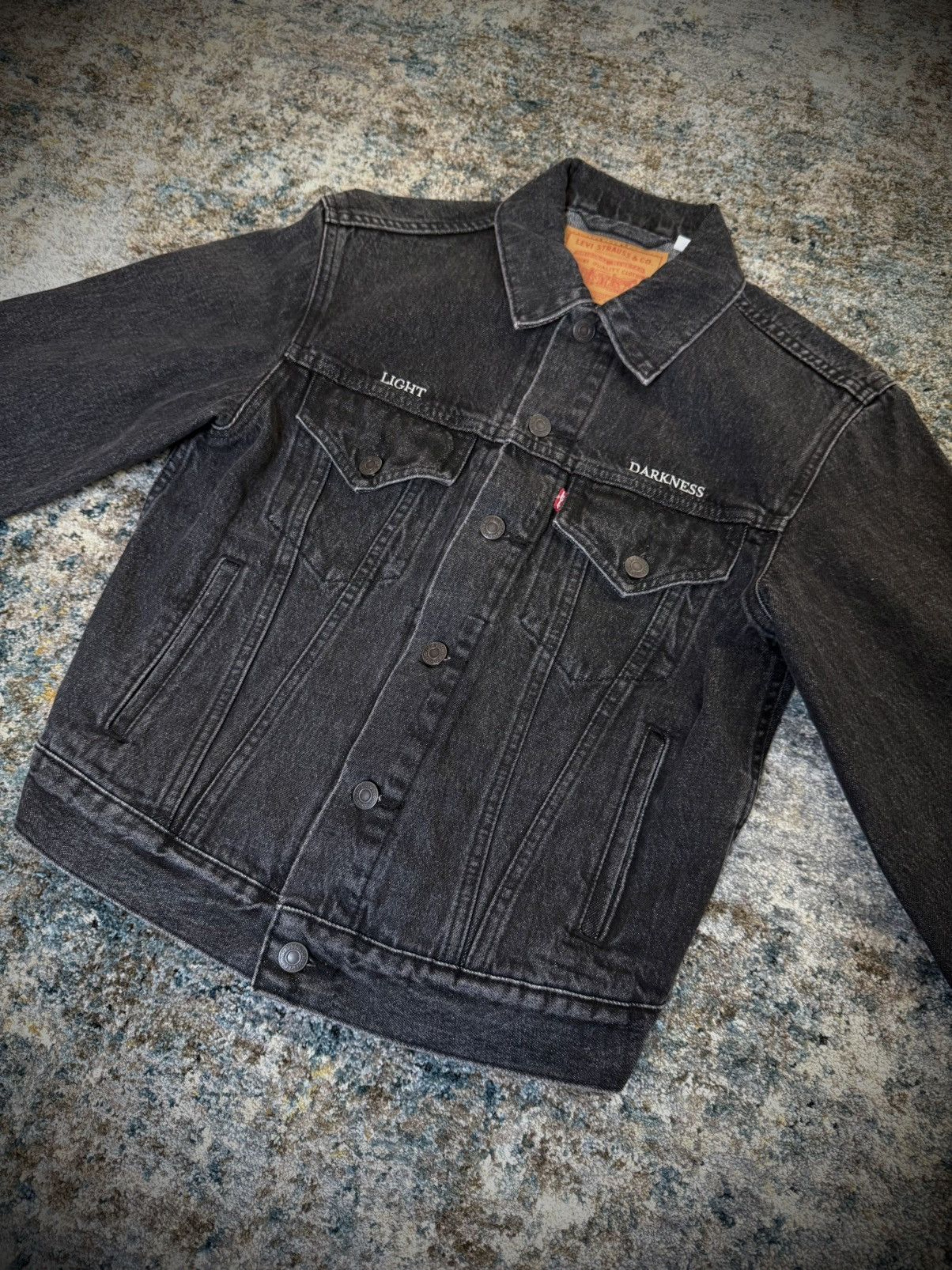 Levi's × Undercover Levis x Undercover Black Type III 3 Denim Trucker Jacket Size US S / EU 44-46 / 1 - 3 Thumbnail