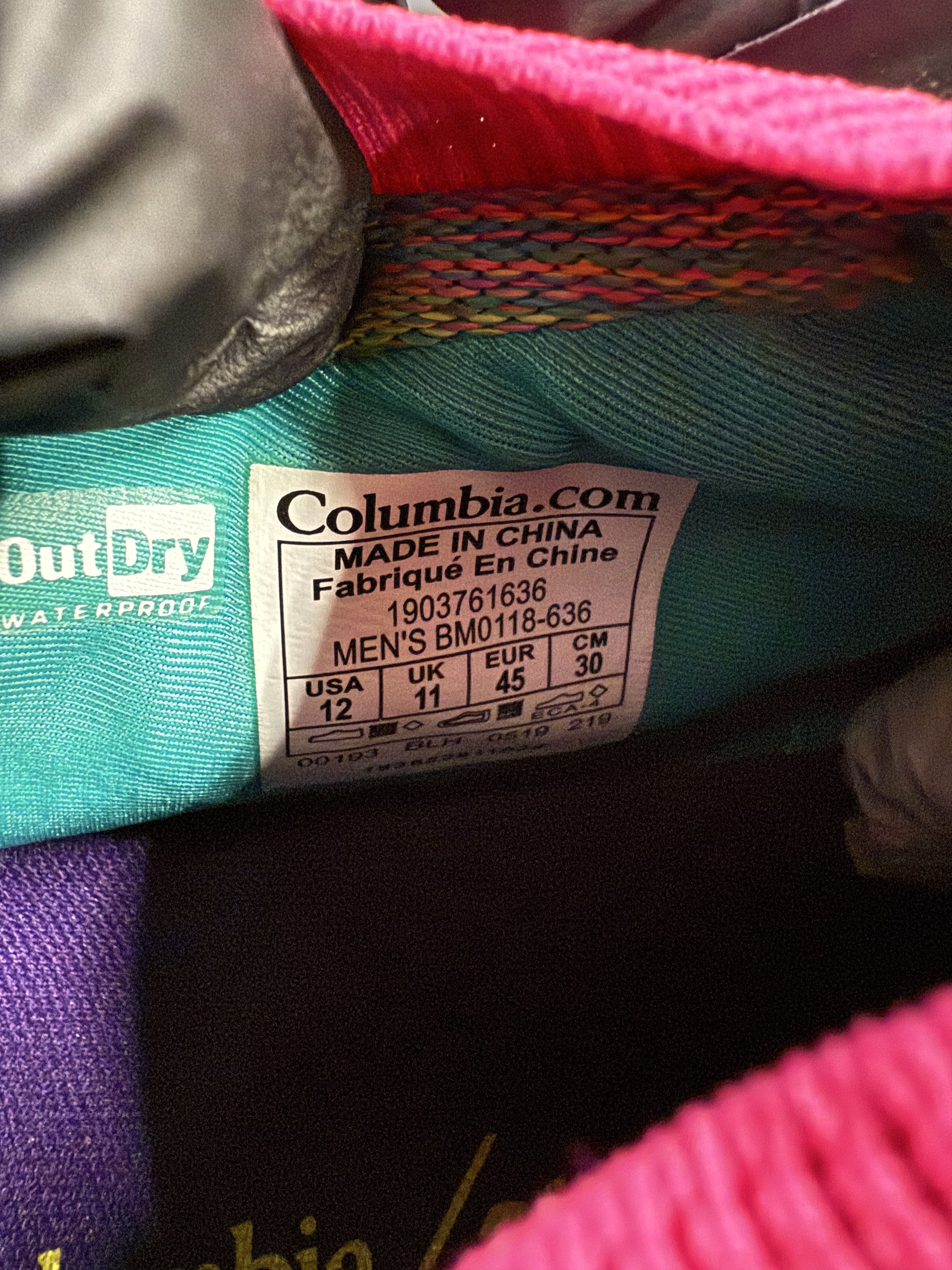 Columbia Columbia x atmos SH/FT OutDry Mid Size US 12 / EU 45 - 8 Thumbnail