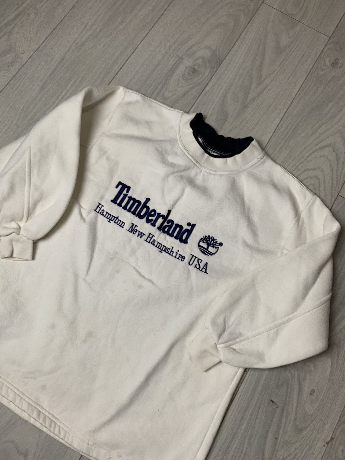 Timberland Vintage Sweatshirt Timberland USA Crewneck Size US S / EU 44-46 / 1 - 2 Thumbnail