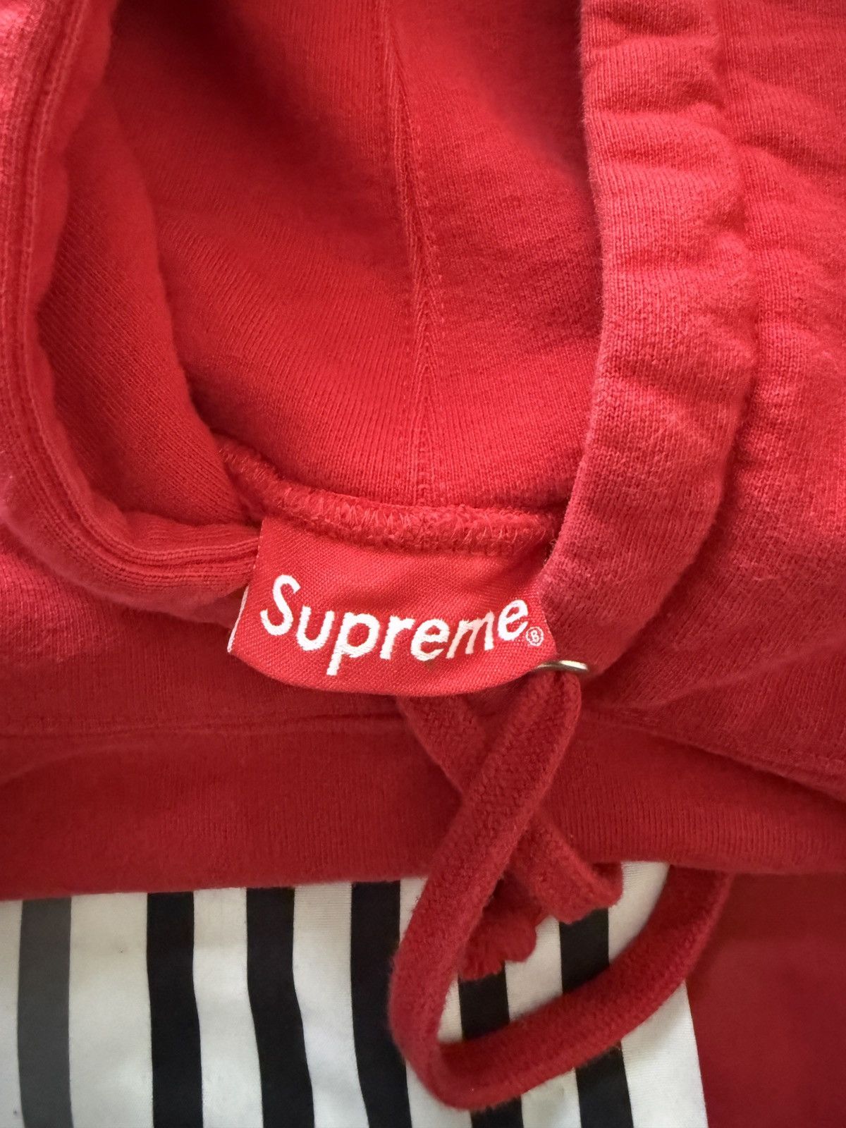Supreme Supreme Stripe Hoodie F/W 18 Size US M / EU 48-50 / 2 - 5 Thumbnail