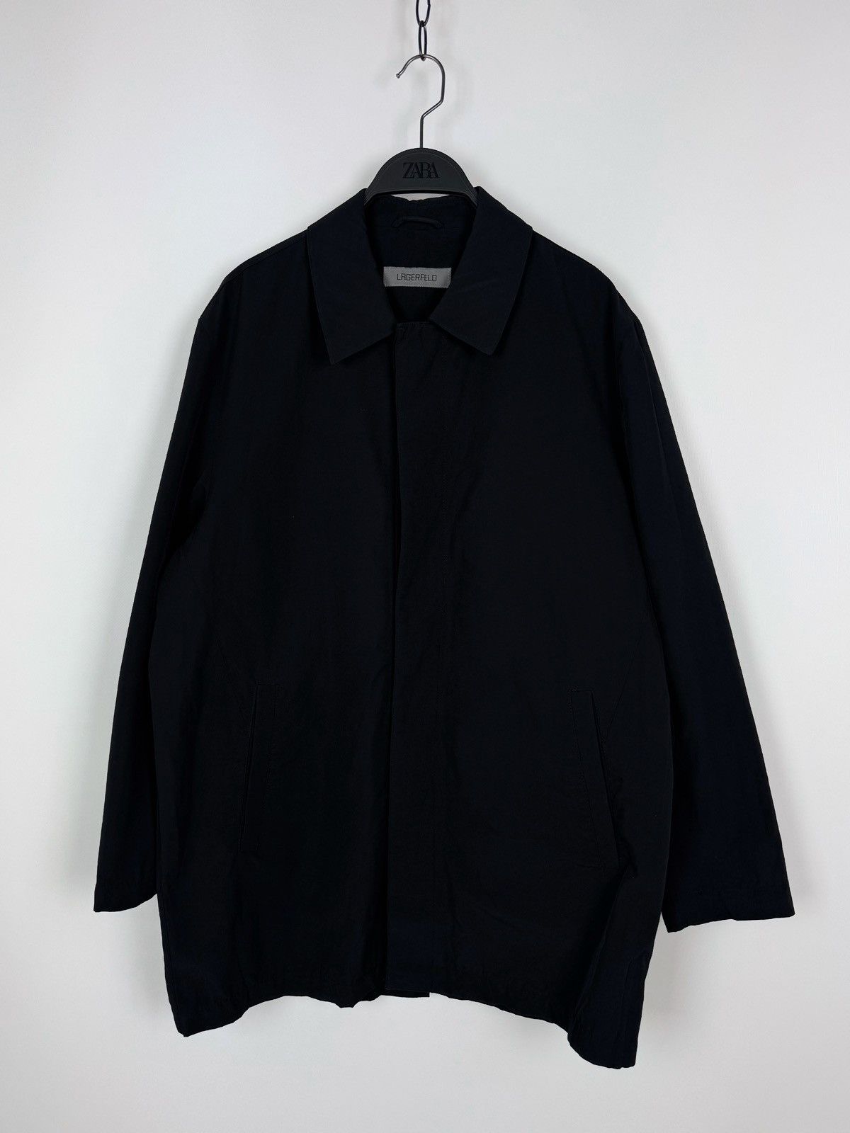Karl Lagerfeld Vintage Lagerfeld Lightweight Cotton/Nylon Trench Coat Size US M / EU 48-50 / 2 - 4 Thumbnail