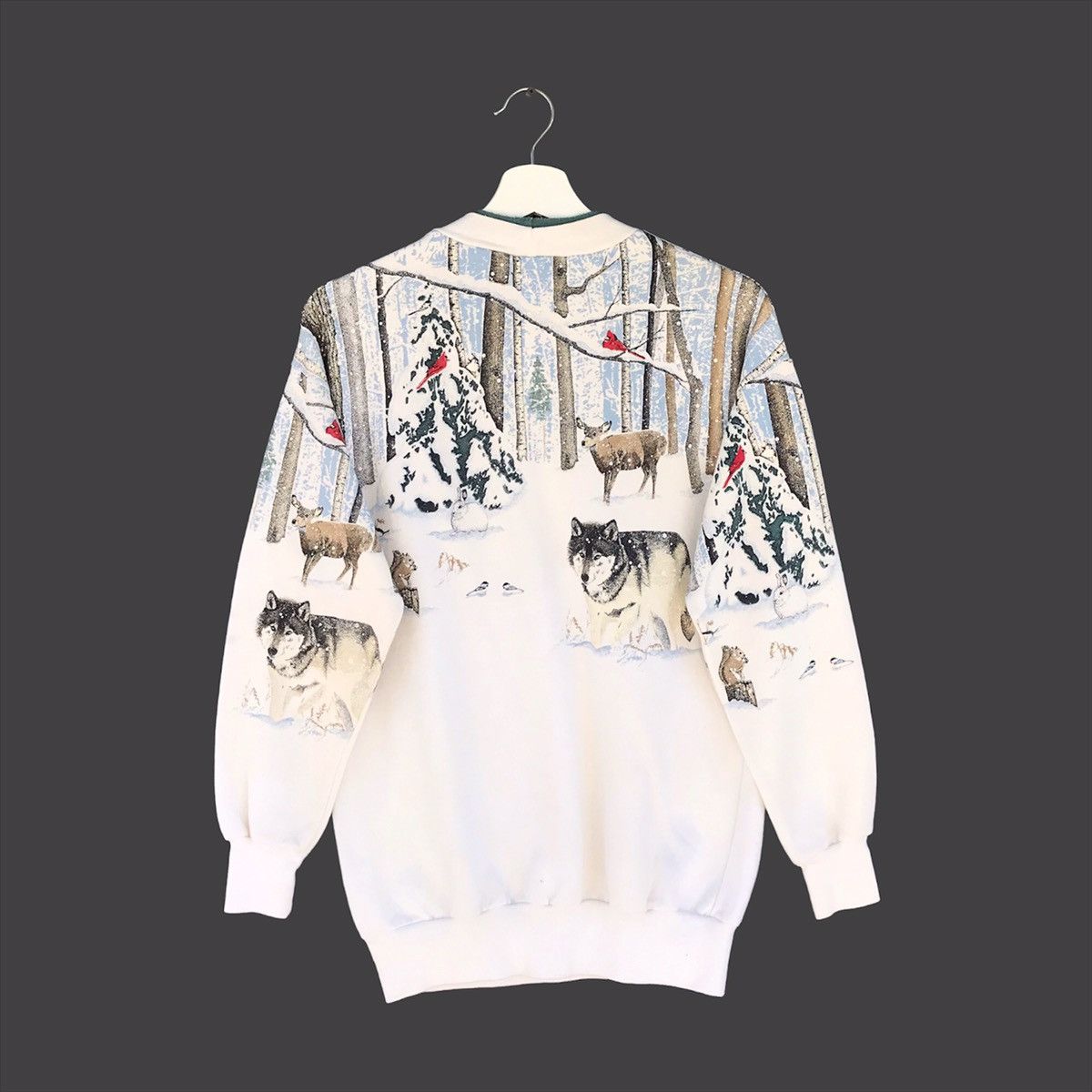 Habitat × Vintage Vintage habitat fox big logo crewneck sweatshirt Size US M / EU 48-50 / 2 - 2 Thumbnail