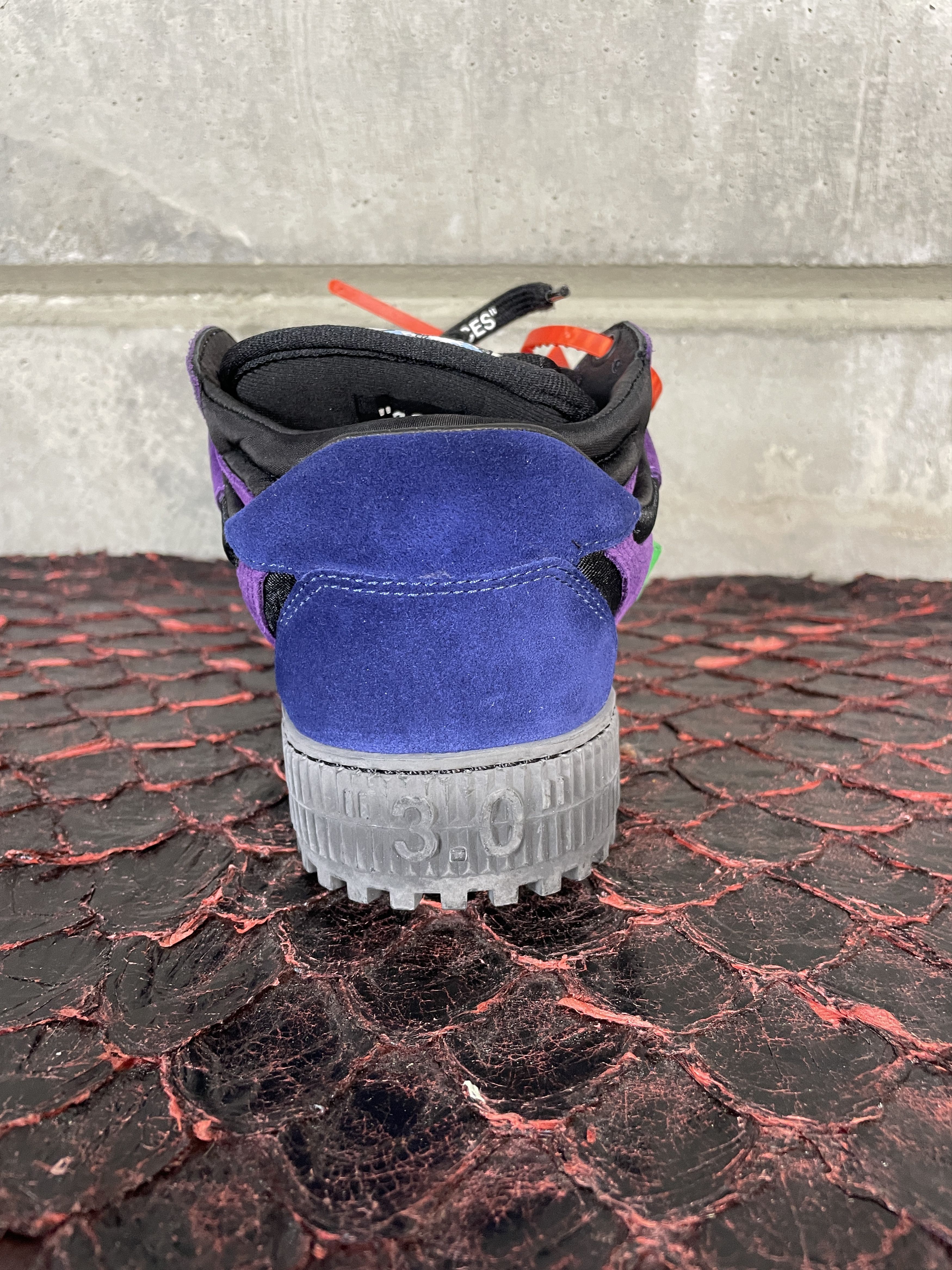 Off-White Off-White Off-Court Low Sneakers PURPLE Size US 7 / EU 40 - 10 Thumbnail