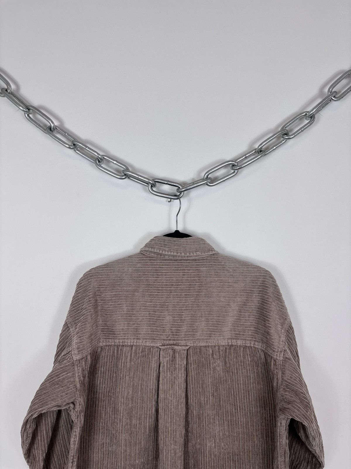 Japanese Brand Niko and… Japan Beige Corduroy Velvet Long Sleeve Shirt Size US M / EU 48-50 / 2 - 16 Thumbnail