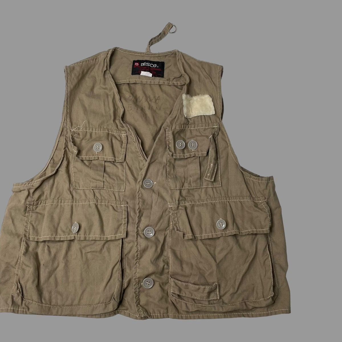Vintage Vintage 1950s cargo pocket vest Size US S / EU 44-46 / 1 - 2 Thumbnail