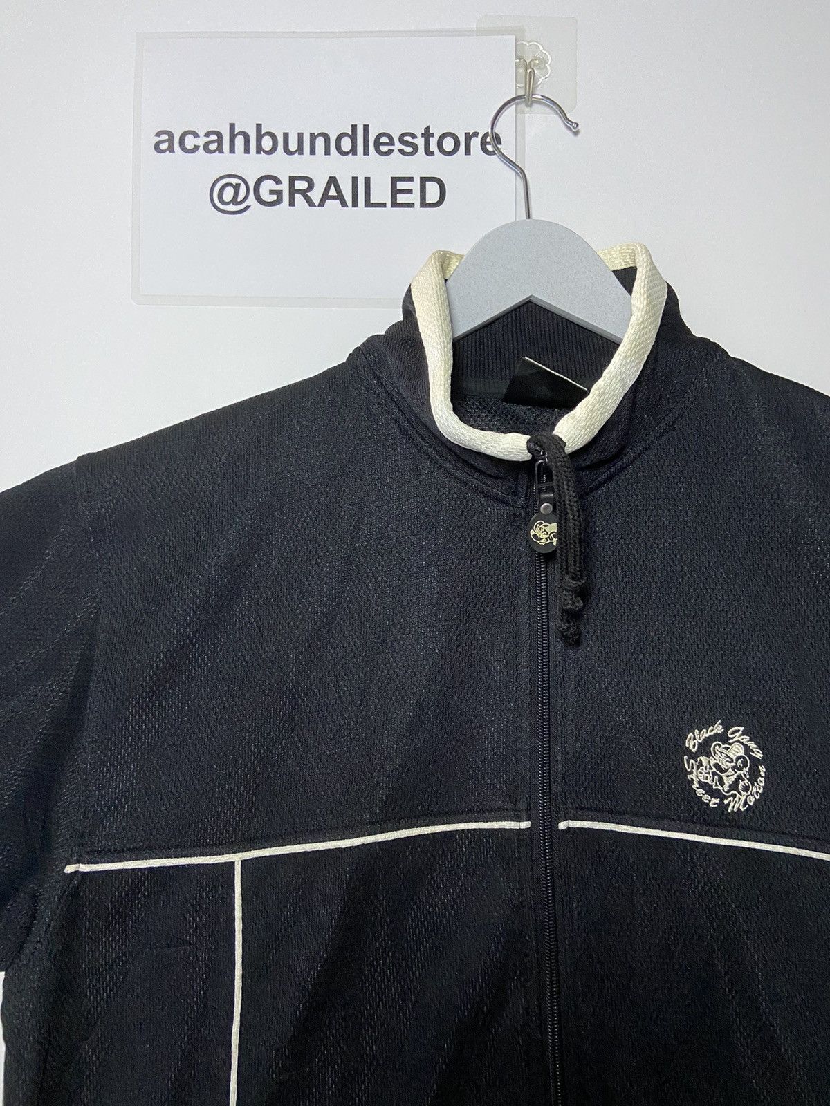 Japanese Brand BLACK GANG MAGIXSON HIP HOP ZIPPER JERSEY Size US M / EU 48-50 / 2 - 5 Thumbnail
