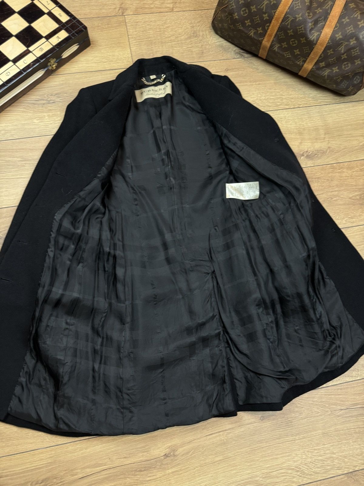 Burberry Cashmere coat Burberry Camel original streetwear luxury item Size S / US 4 / IT 40 - 2 Thumbnail