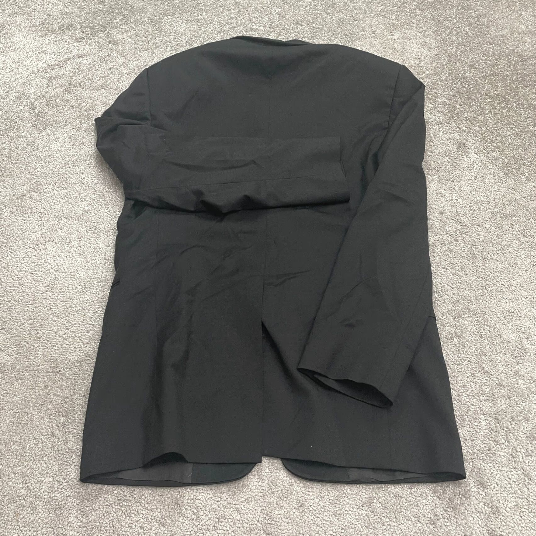 Hart Schaffner Marx Hart Schaffner & Mark Blazer Mens 38R Black Formal Work Nordstorm Size 38R - 2 Thumbnail