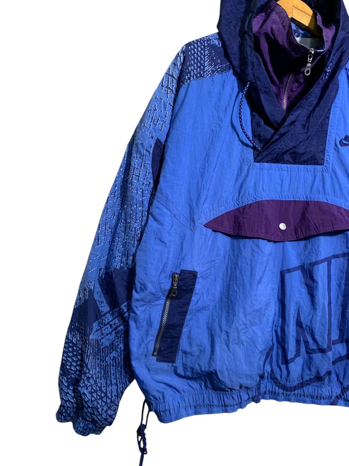 Nike 🔥VTG 90S NIKE NYLON ANORAK JACKETS Size US XL / EU 56 / 4 - 2 Thumbnail