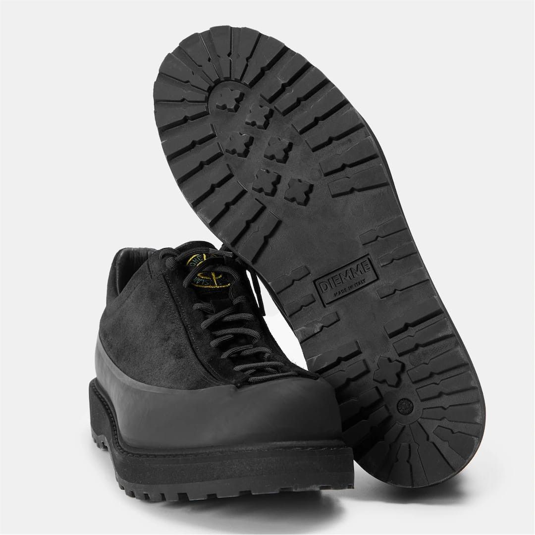 Stone Island o1g2r1mq0526 Diemme Low Top Sneakers in Black Size US 12 / EU 45 - 4 Thumbnail