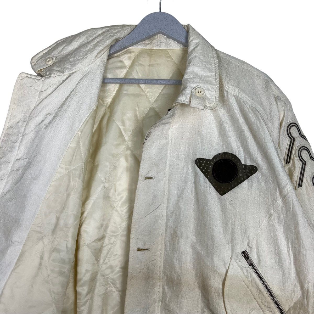 Japanese Brand 🔥 VINTAGE PIA SPORTS OILED BOMBER JACKET Size US M / EU 48-50 / 2 - 10 Thumbnail