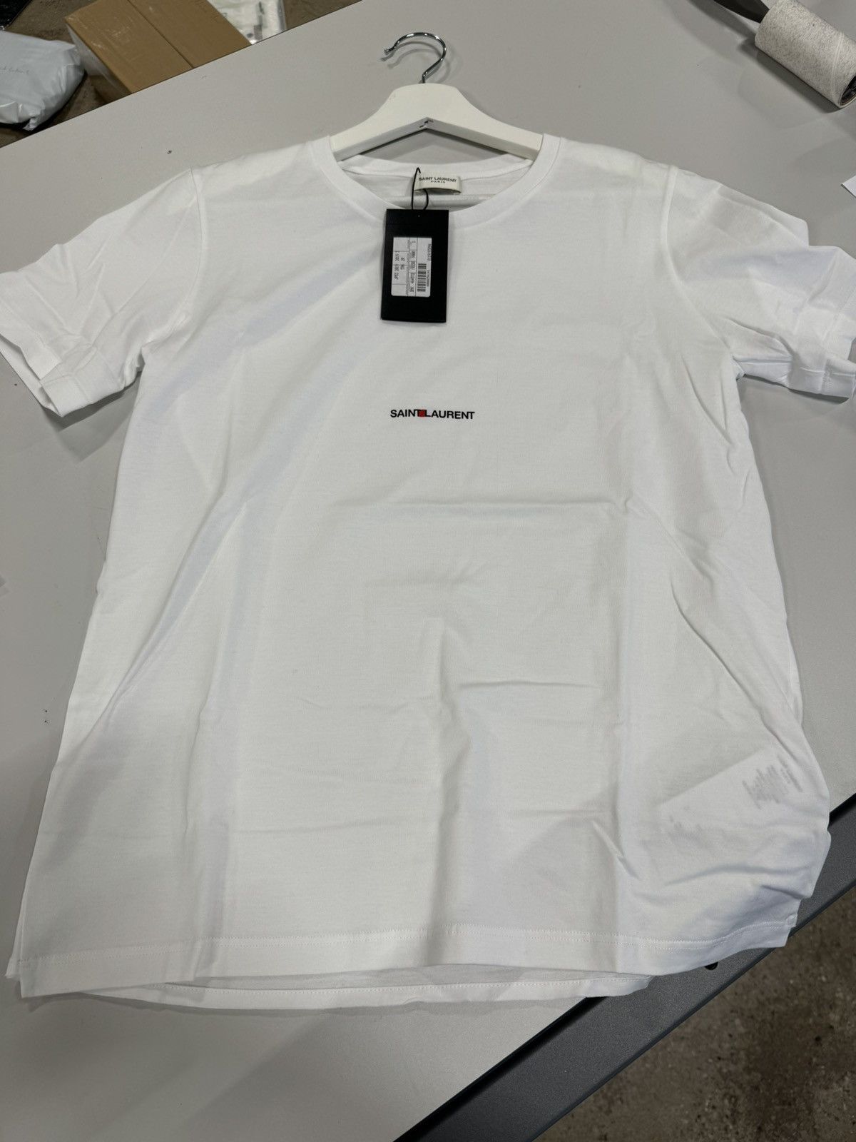 Saint Laurent Logo T-Shirt NEW 550$