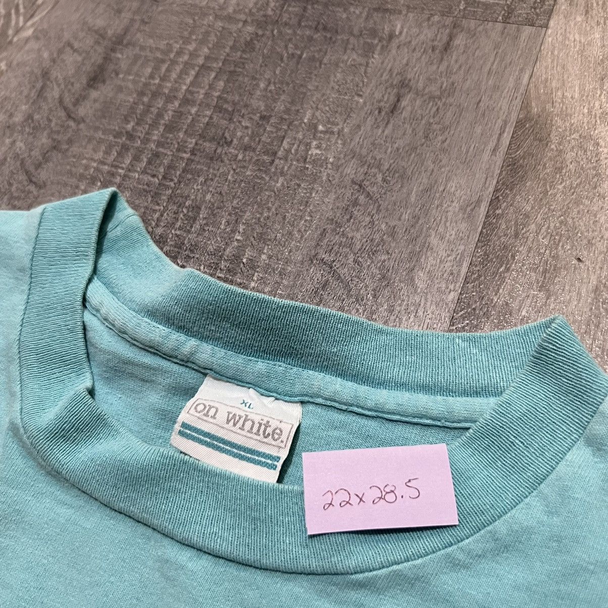 Vintage VTG Monterey Bay Aquarium 90s Teal Blue Fish Aquatic Shirt Size US XL / EU 56 / 4 - 4 Thumbnail