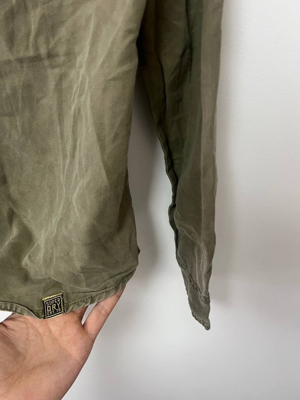 Superdry Vintage Super Dry Military Army Jacket Green US 2 EU 34 Size XS / US 0-2 / IT 36-38 - 15 Thumbnail