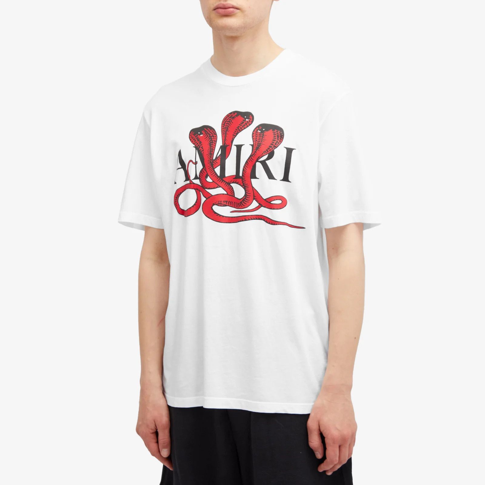 Amiri AMIRI CNY Snake T-Shirt White Size SMALL Size US S / EU 44-46 / 1 - 2 Thumbnail