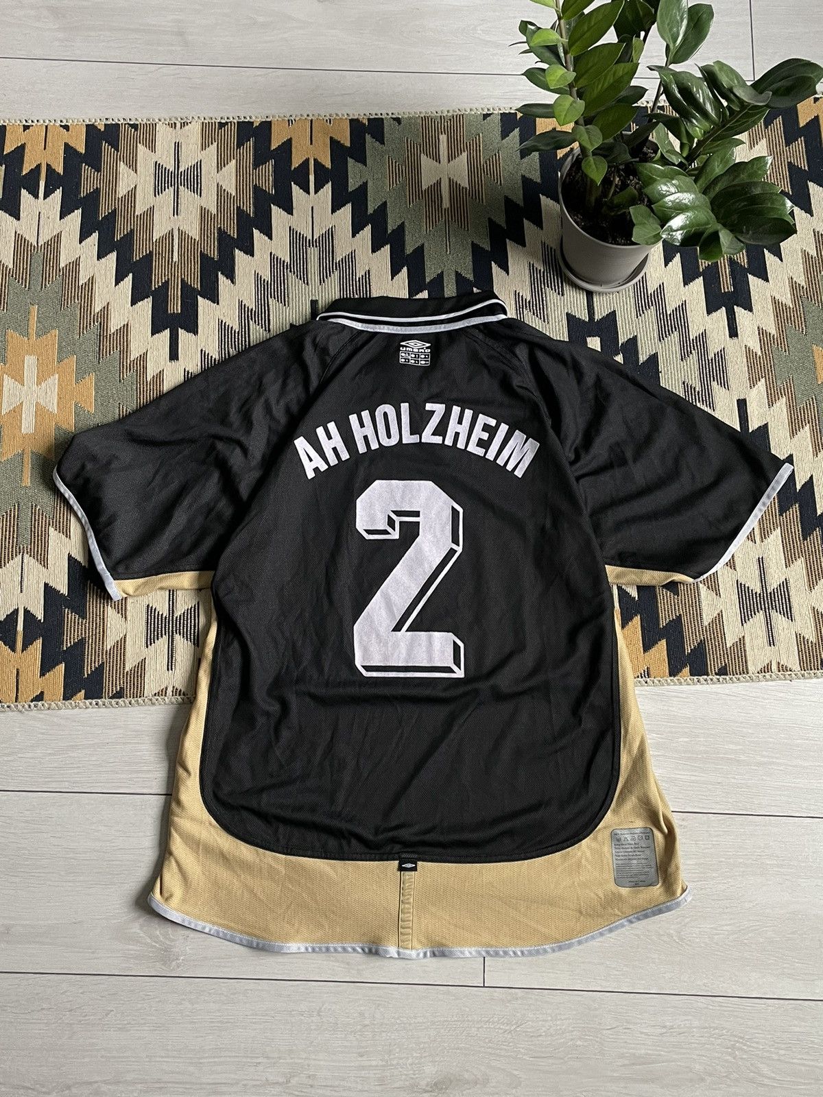 Umbro × Vintage Umbro Vintage HSG Ah Holzheim #2 Soccer Jersey Size US XL / EU 56 / 4 - 5 Thumbnail