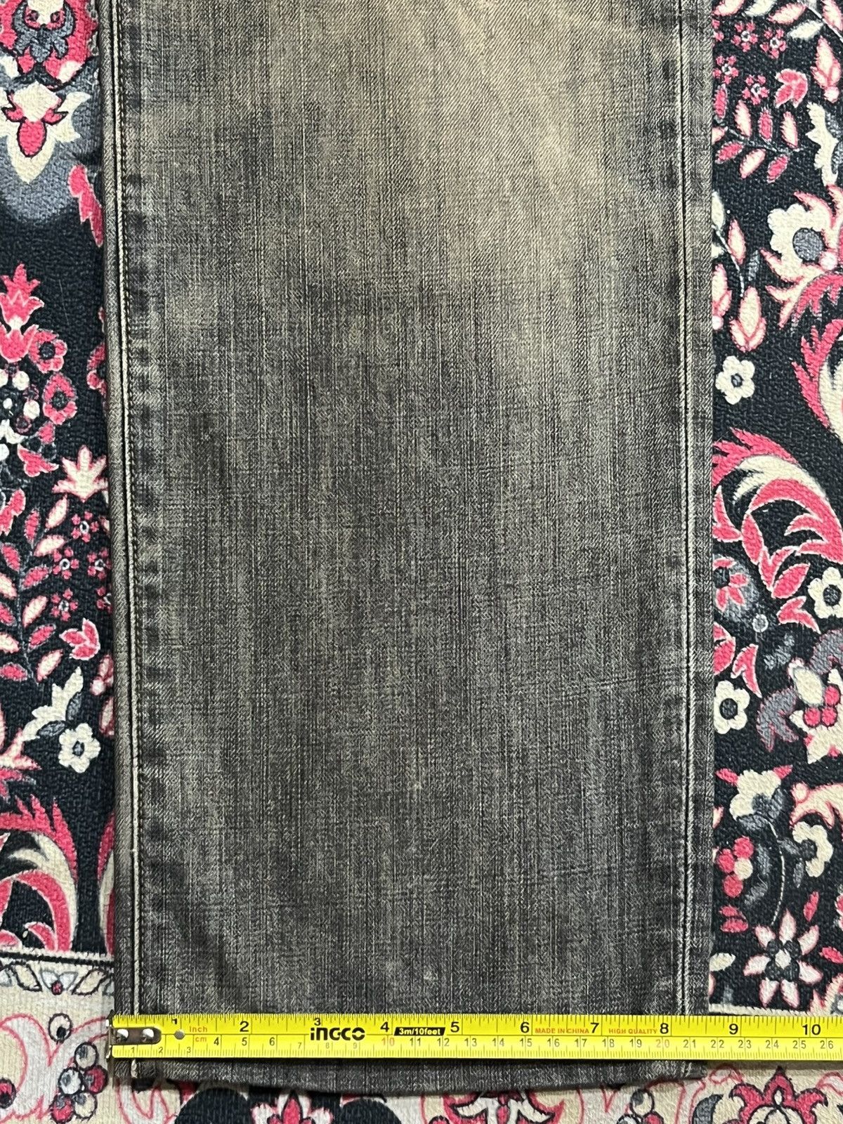 Edwin Vintage Edwin 503 Rusty Washed Straight Leg Jeans Size US 32 / EU 48 - 16 Thumbnail