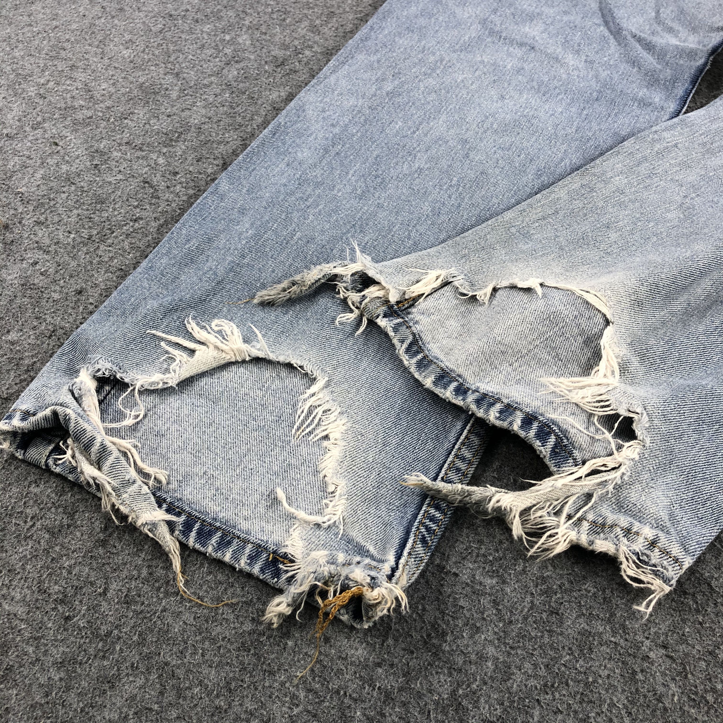 Levi's × Vintage Vintage Distress Levis 505 Jeans-JM1222 Size US 40 / EU 56 - 5 Thumbnail