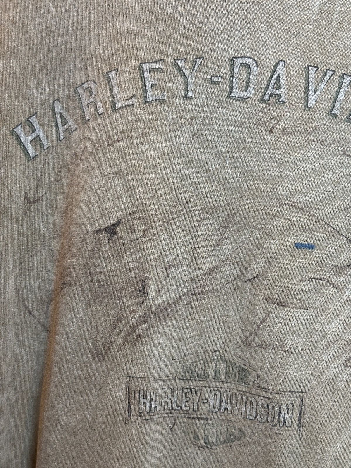 Harley Davidson *RARE* Vintage Harley Davidson Single Stitch Bumpus T-Shirt Size US M / EU 48-50 / 2 - 7 Thumbnail
