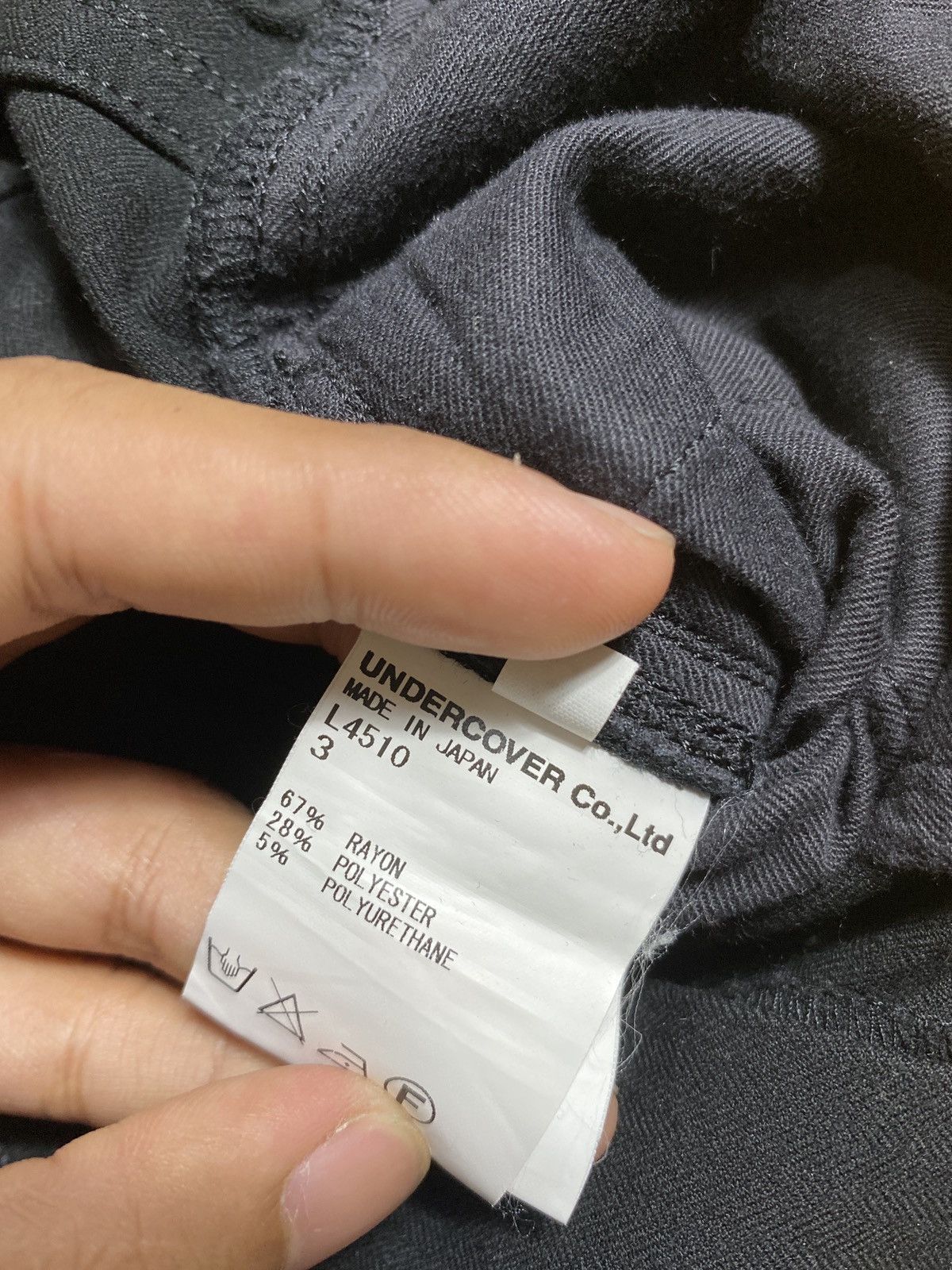 Undercover Undercover - Black Pants Size US 32 / EU 48 - 8 Thumbnail