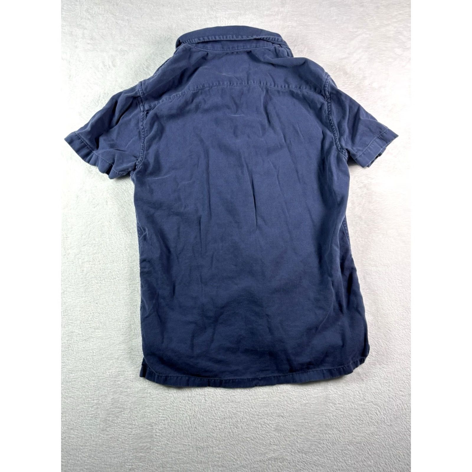 Abercrombie & Fitch VINTAGE Abercrombie & Fitch Linen Blend Navy Blue Button Up Shirt Mens XS Short Sleeve Blue Linen Button-Up Shirt Mens XS Size US XS / EU 42 / 0 - 2 Thumbnail
