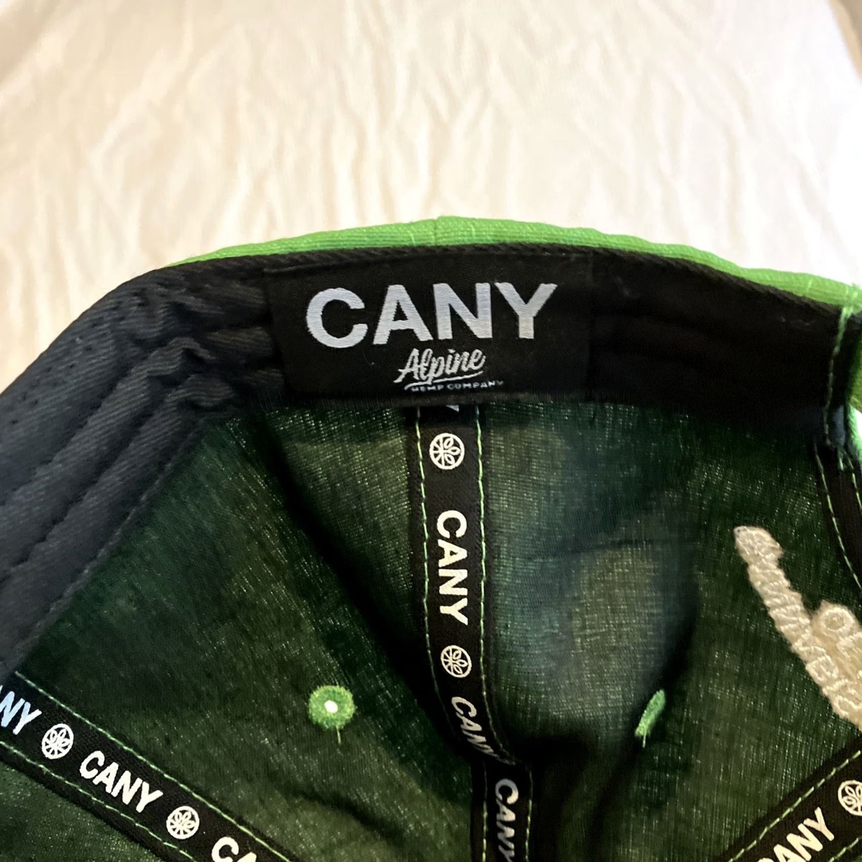 Vintage RARE Cannabis Association Of New York CANY Green Adjustable Baseball Cap Mens One Size Cap Size ONE SIZE - 5 Thumbnail