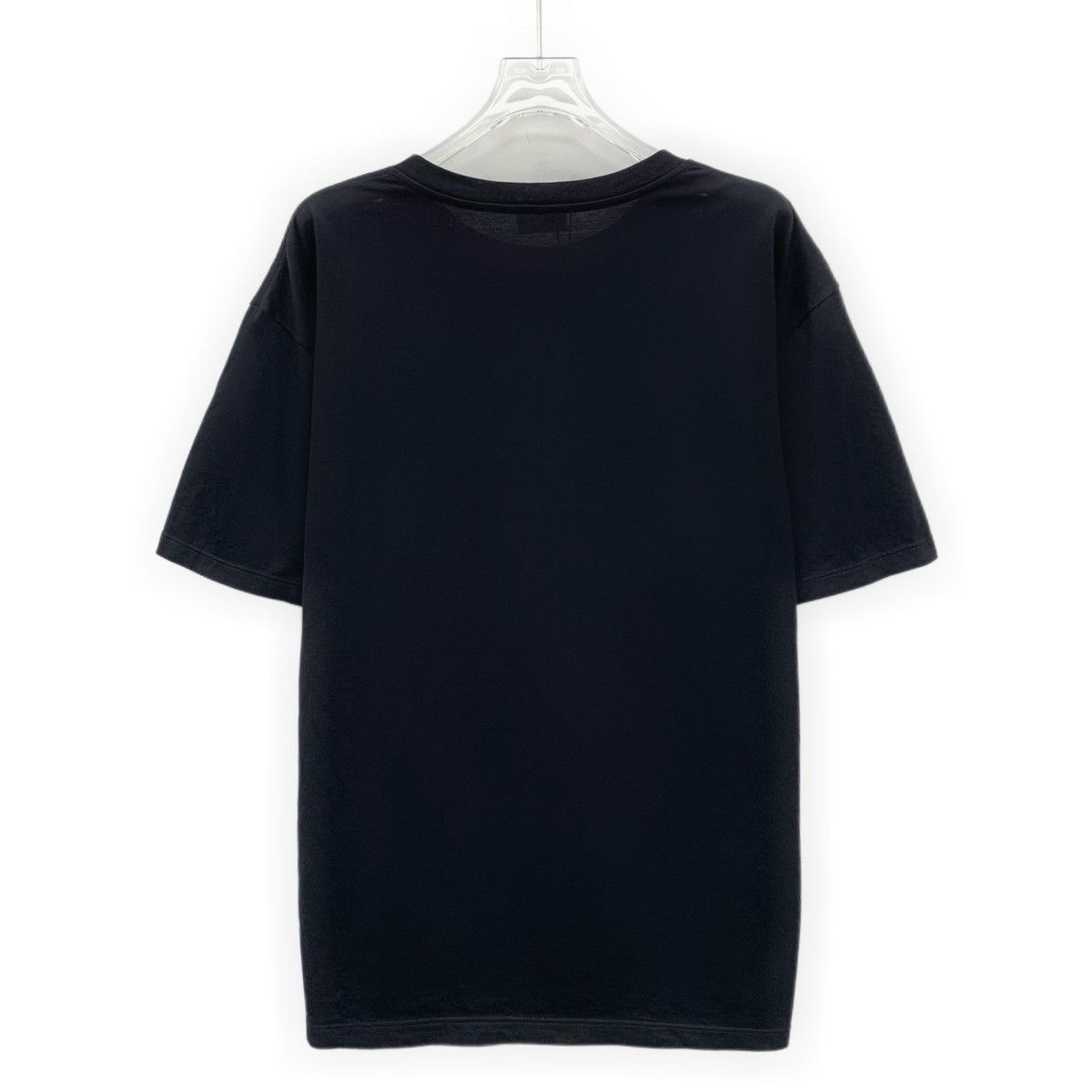 Celine Celine Black Triomphe Embroidered Short Sleeve T-shirt K26WX Size US S / EU 44-46 / 1 - 2 Thumbnail