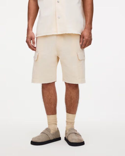 OAS BNWT SS25 OAS ECRU MITTY CANVAS SHORTS M Size US 32 / EU 48 - 1 Thumbnail