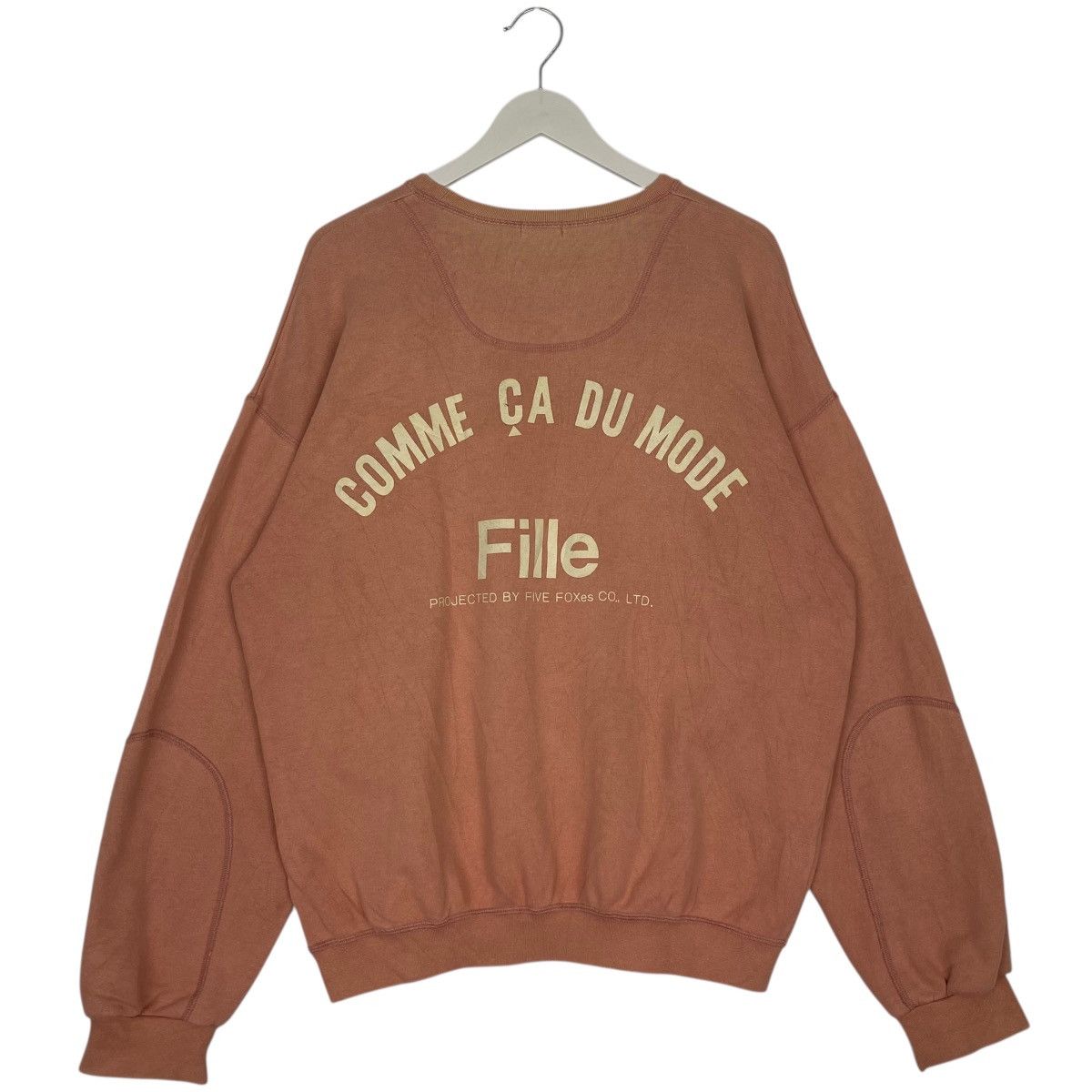 Other Vintage Comme Ca Du Mode Fille Sweatshirt Crewneck Brown Size US L / EU 52-54 / 3 - 6 Thumbnail