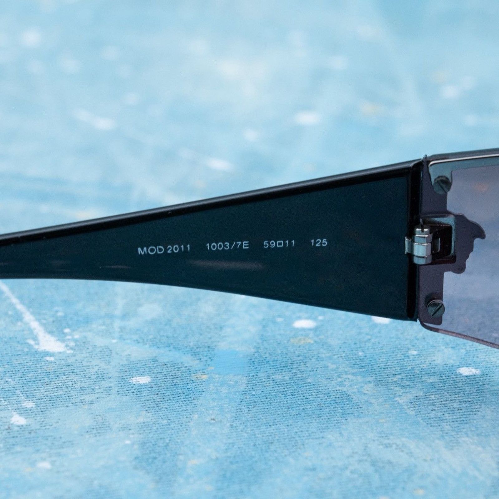 Versace Iconic versace medusa pink shield gradient sunglasses Size ONE SIZE - 5 Thumbnail