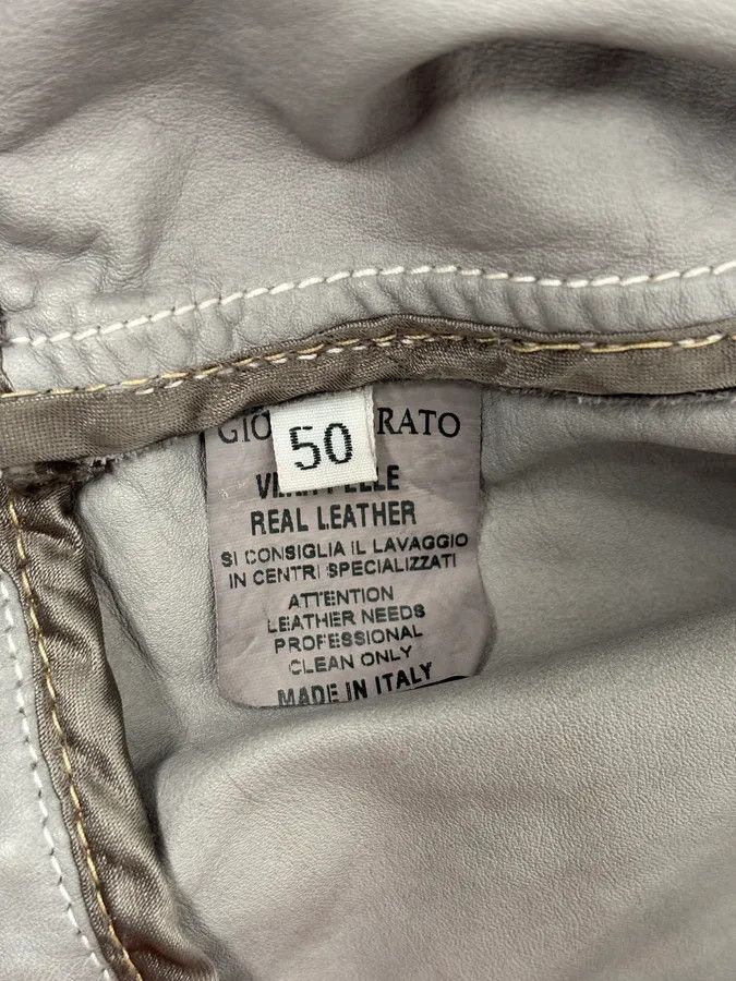 Giorgio Brato 2000s Giorgio Brato Grey Suede Multi-Pocket Leather Jacket Size US M / EU 48-50 / 2 - 11 Thumbnail