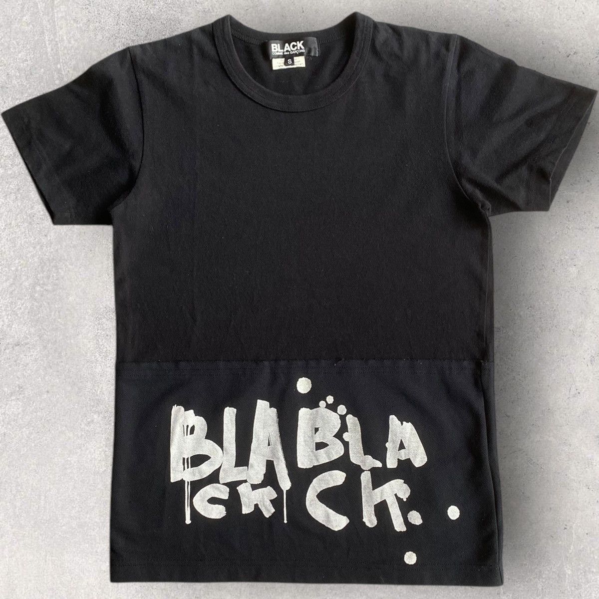 Comme des Garcons × Comme des Garcons Black Black CDG T Shirt Size S / US 4 / IT 40 - 1 Thumbnail