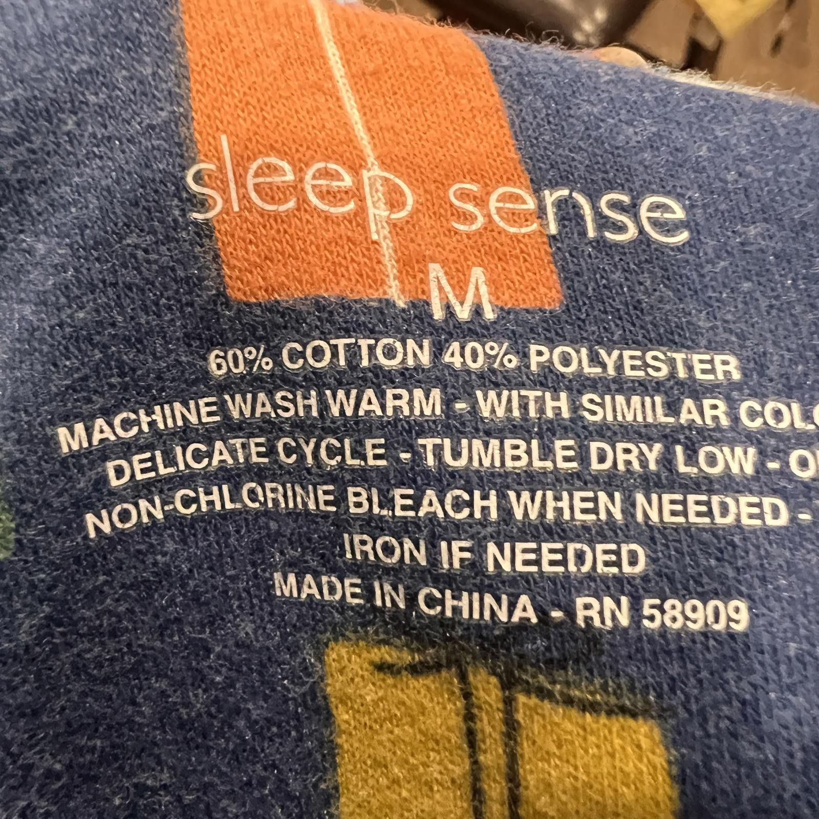 Other Sleep Sense Women's Long Sleeve Pajama Top, Medium Size ONE SIZE - 3 Thumbnail