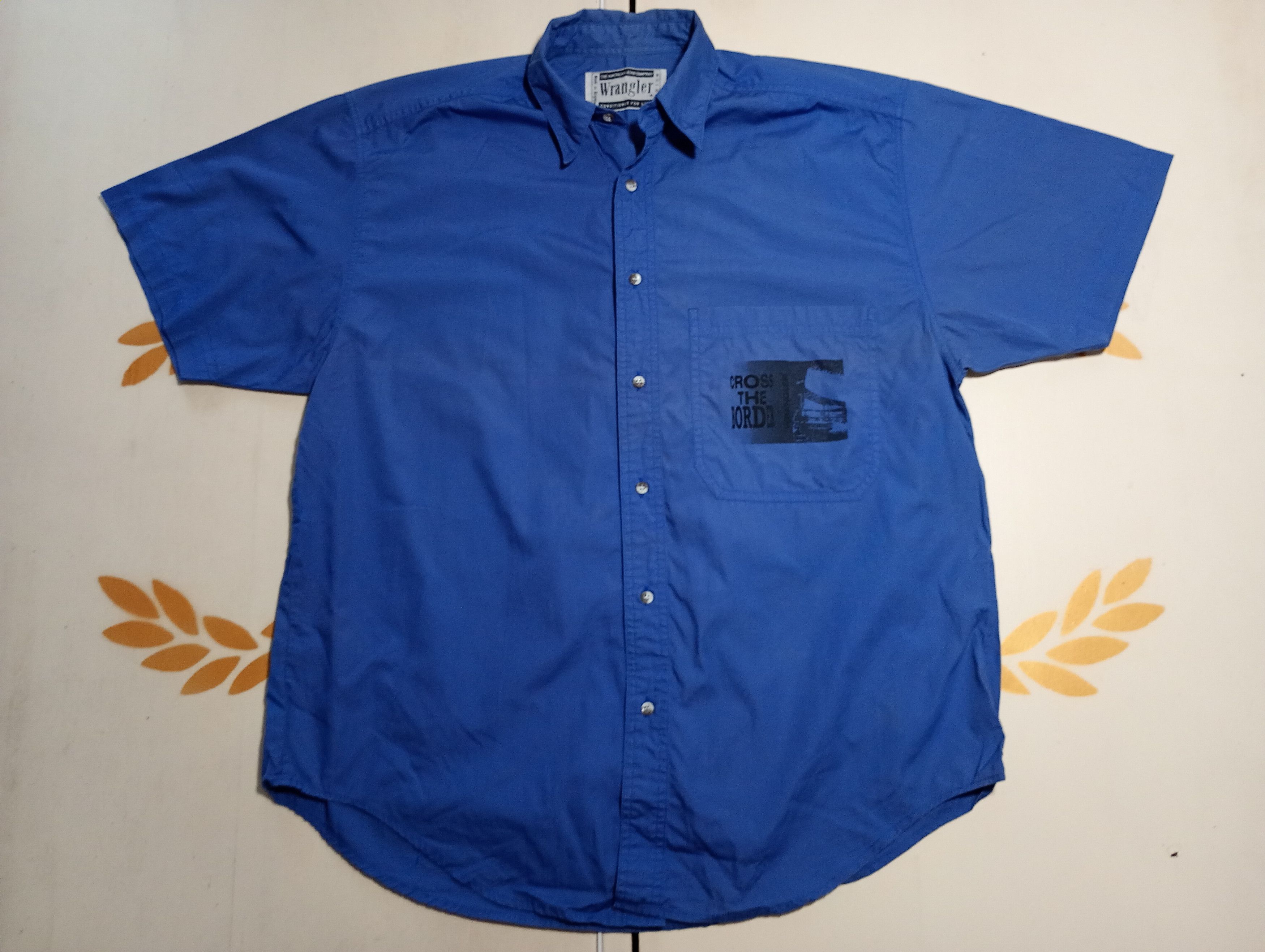 Wrangler Wrangler Cross The Border Short Sleeve Shirt 80's Size US M / EU 48-50 / 2 - 2 Thumbnail