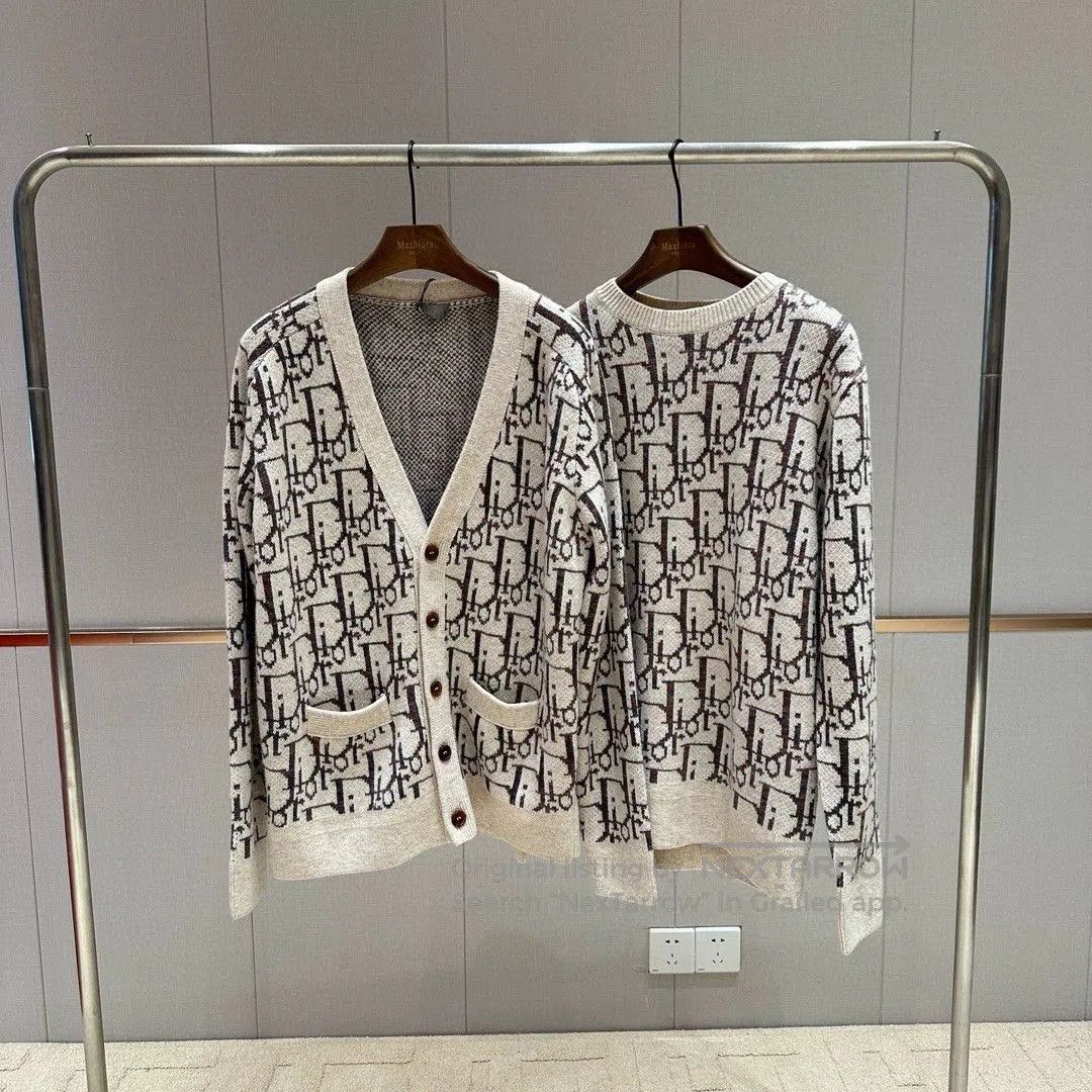Dior Dior Logo Wool Cardigan Sweater. Size US S / EU 44-46 / 1 - 3 Thumbnail