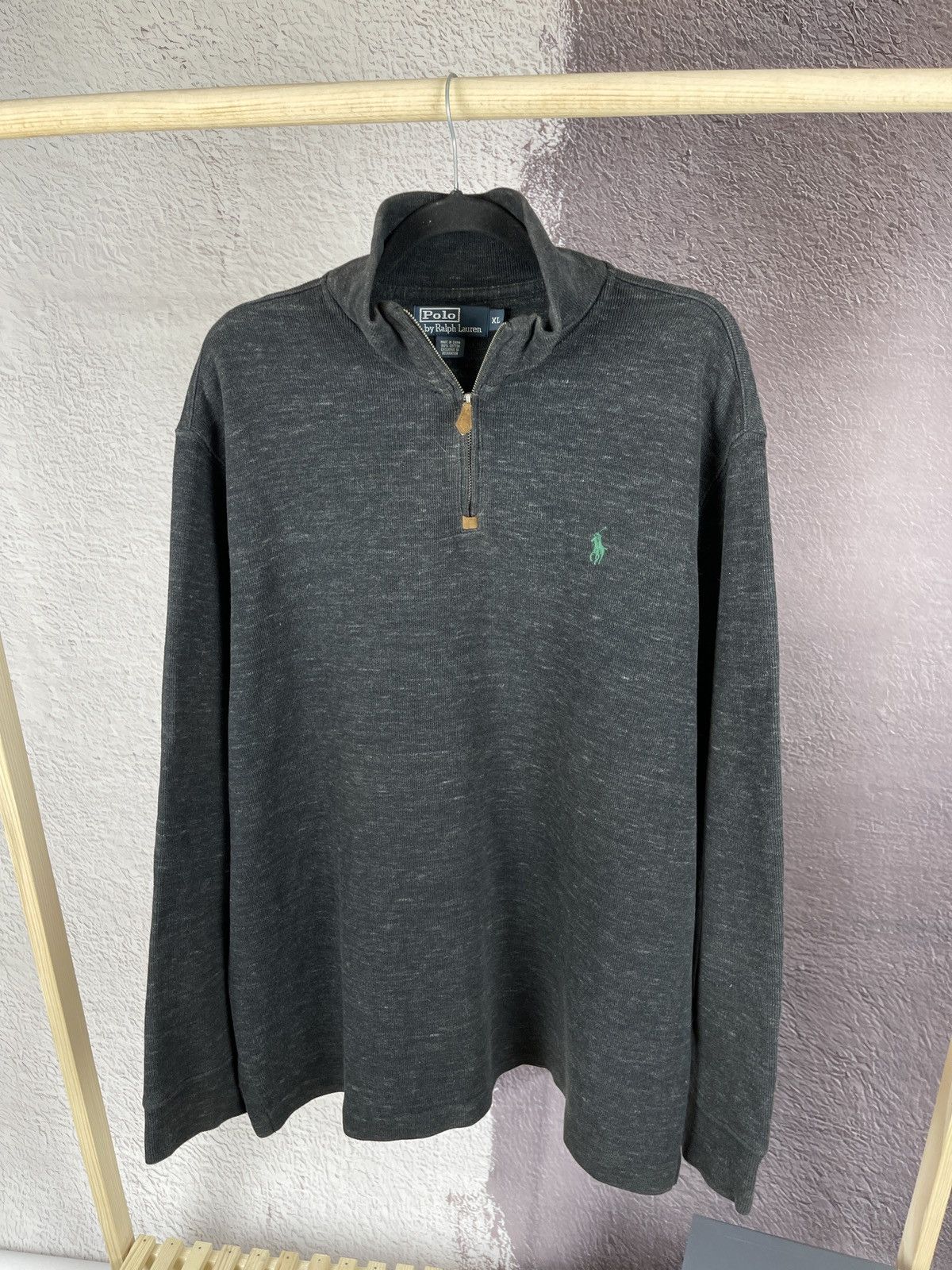 Polo Ralph Lauren Polo Ralph Lauren vintage 1/4 zip pullover sweater Size US XL / EU 56 / 4 - 4 Thumbnail