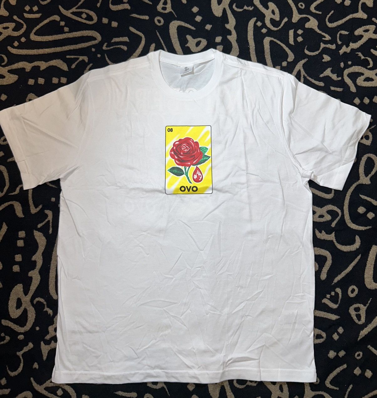 October's Very Own OVO Rose T-Shirt Size US L / EU 52-54 / 3 - 4 Thumbnail