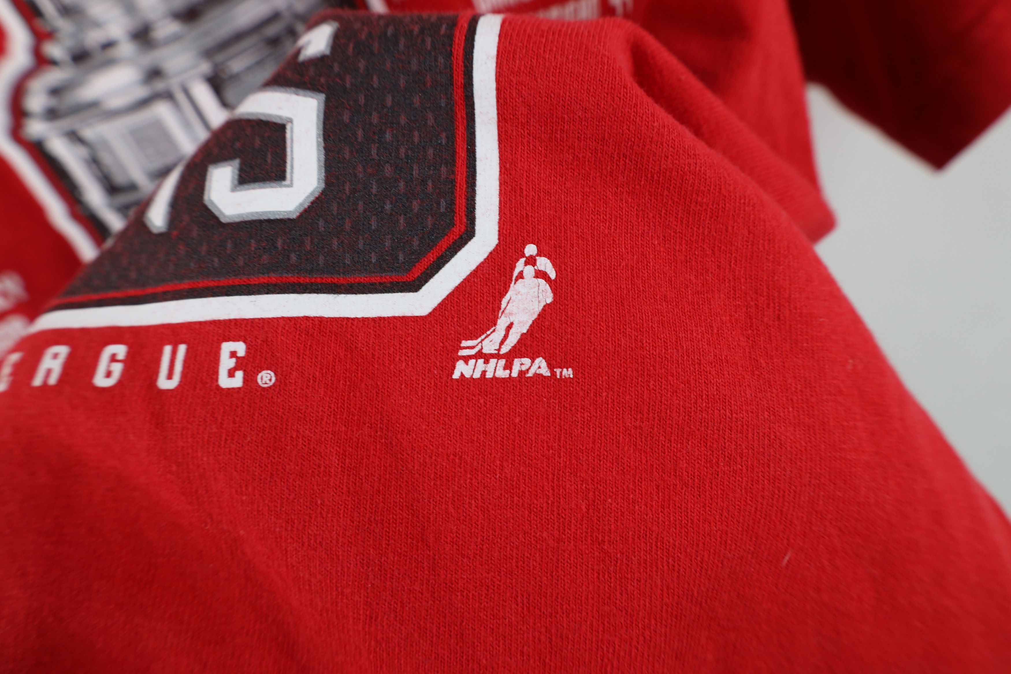 Reebok Vintage Reebok Cup Champs Detroit Red Wings Hockey T-Shirt Size US M / EU 48-50 / 2 - 11 Thumbnail