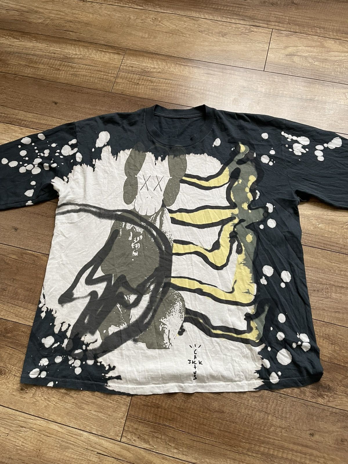Fragment Design × Kaws × Travis Scott Kaws Cactus Jack Fragment Travis Scott Long Sleeve T-Shirt Size US L / EU 52-54 / 3 - 4 Thumbnail
