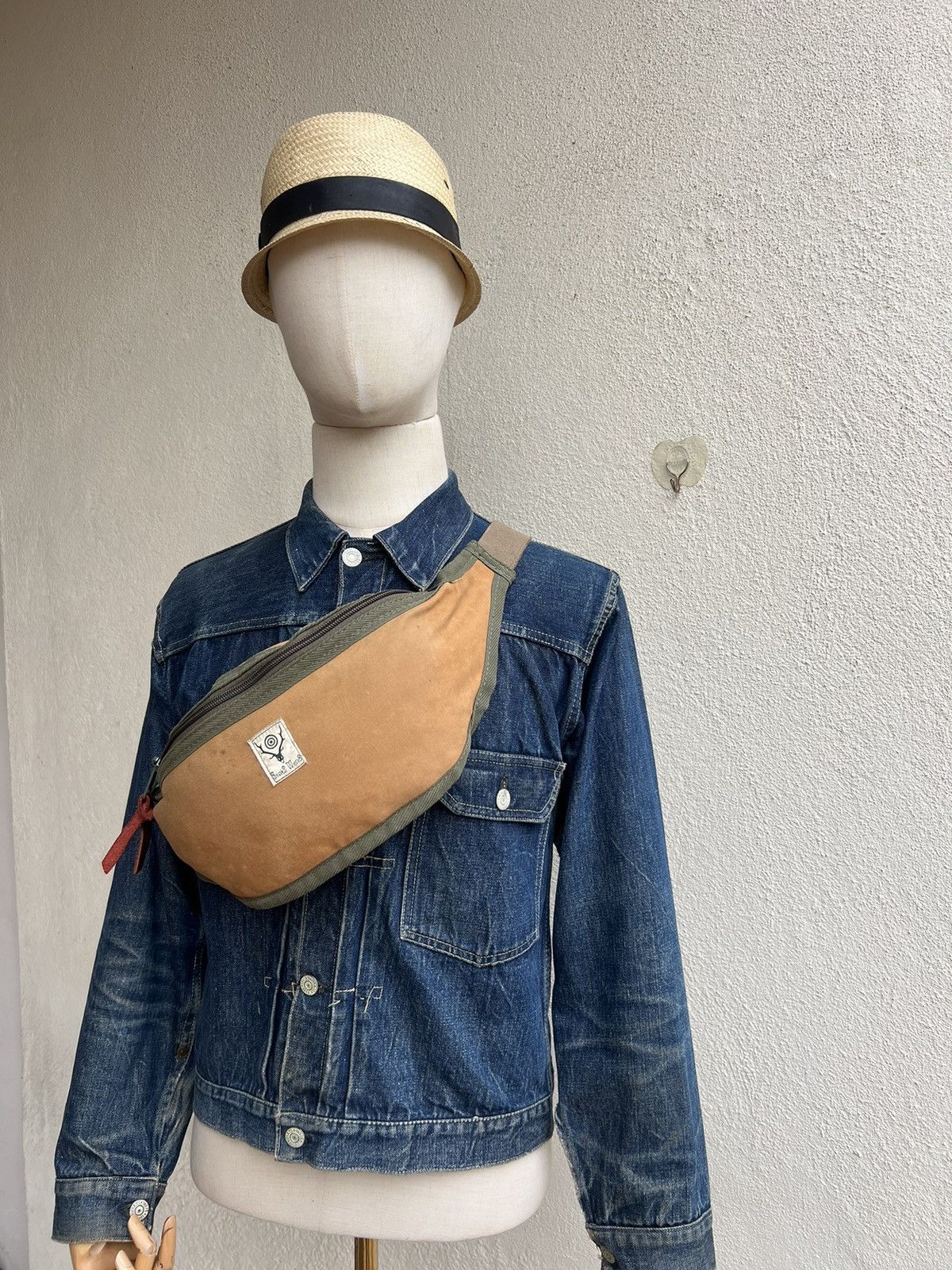 South2 West8 South2 West8 Faded Chest Waist Bag Size ONE SIZE - 5 Thumbnail