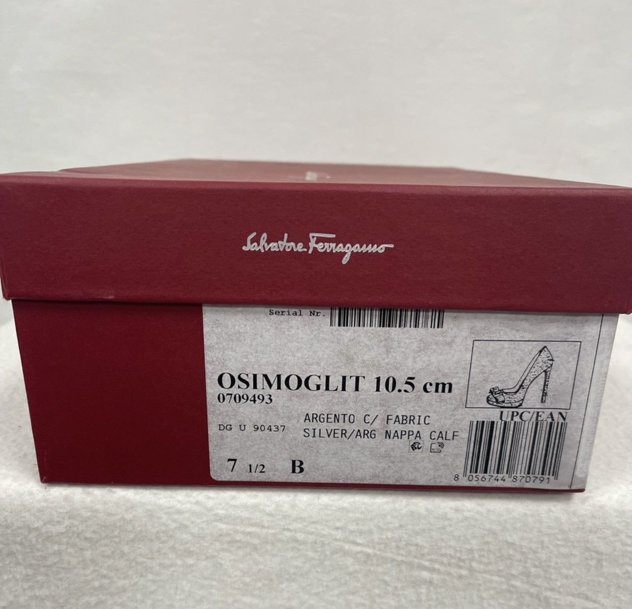 Salvatore Ferragamo Salvatore Ferragamo - Osimoglit Nappa Leather Pumps Heels Size US 7.5 / IT 37.5 - 9 Thumbnail