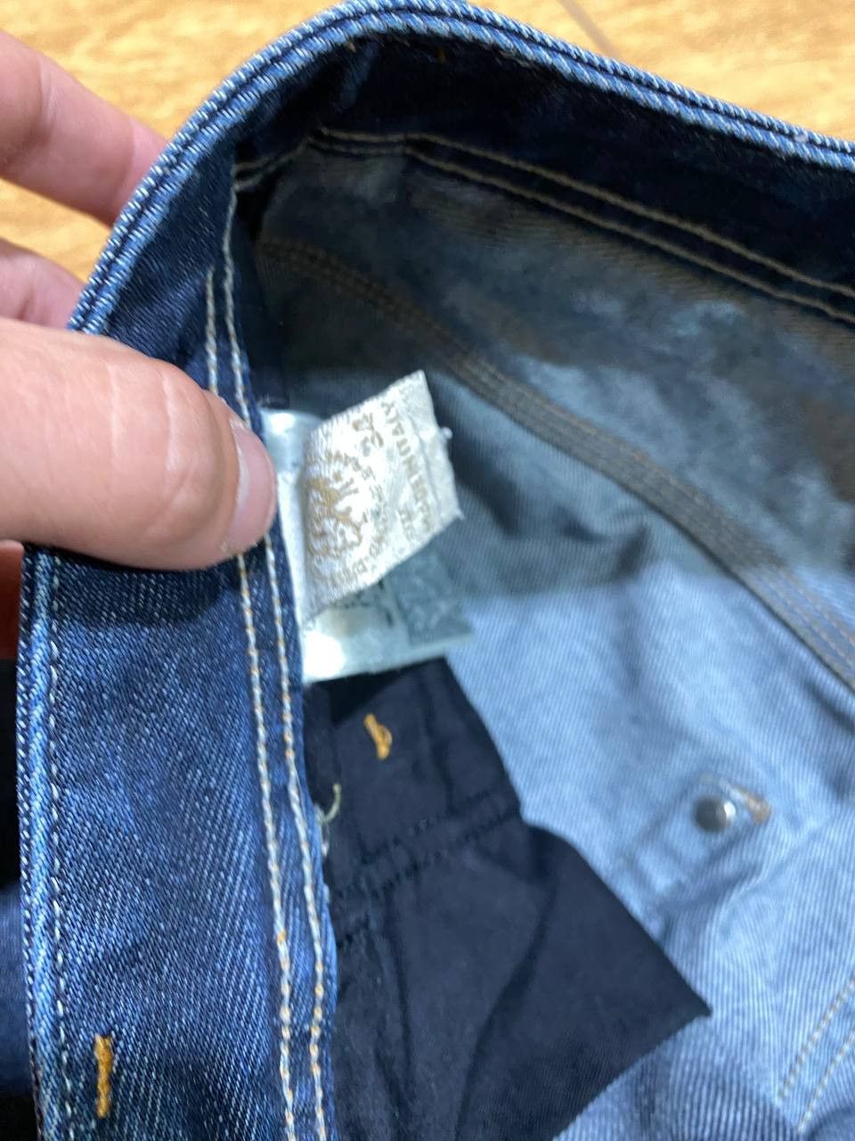 Diesel DIESEL KROOLEY Men’s Straight Fit Denim Jeans Everyday Wear Size US 34 / EU 50 - 3 Thumbnail