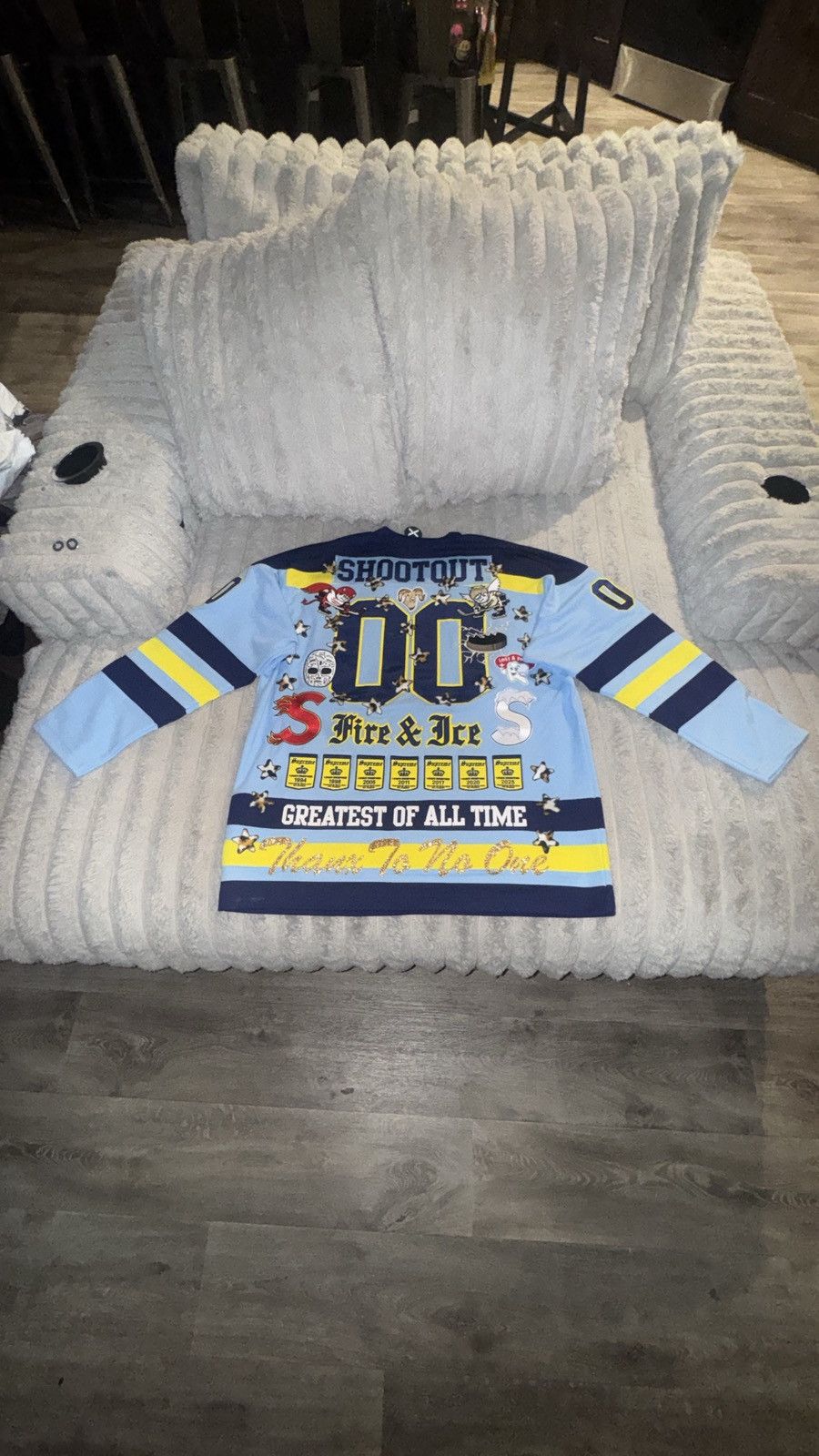 Supreme SUPREME Fire & Ice Hockey jersey Size US L / EU 52-54 / 3 - 2 Thumbnail