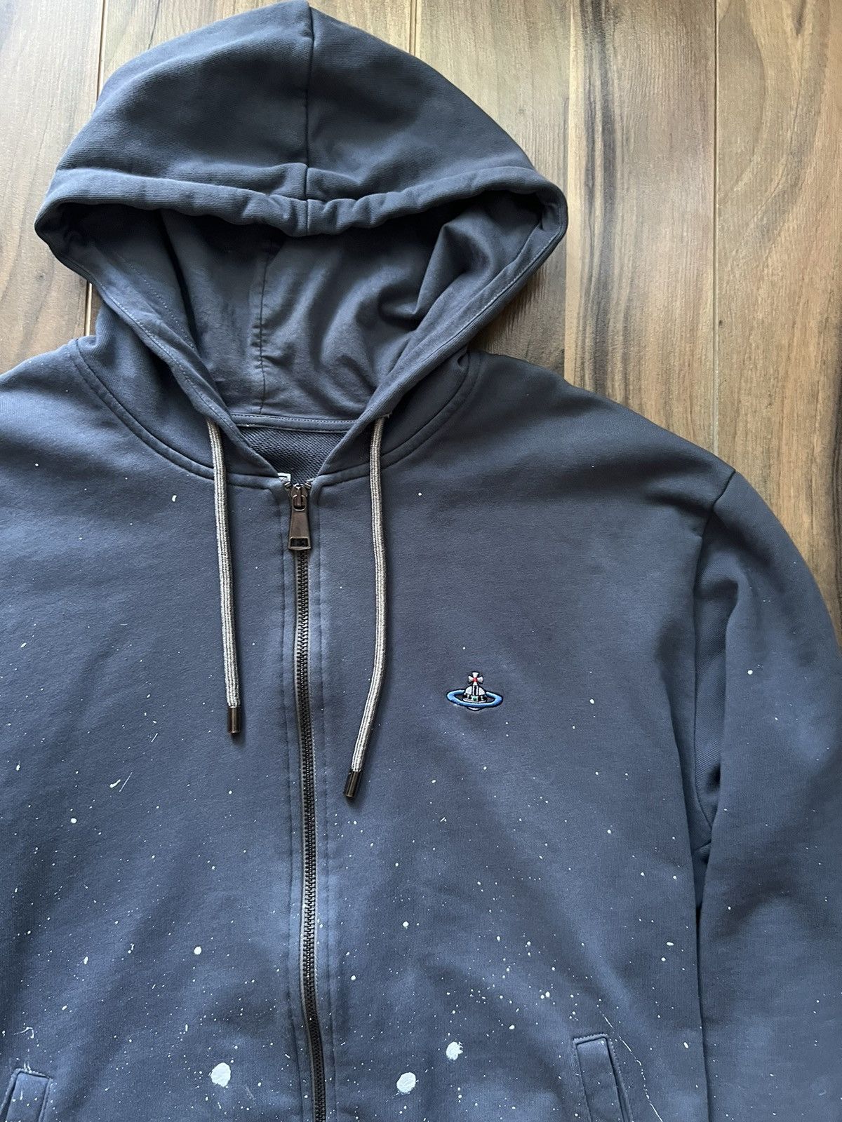 Vivienne Westwood Vivienne Westwood Custom Hoodie Zip Sweatshirt Size US L / EU 52-54 / 3 - 4 Thumbnail
