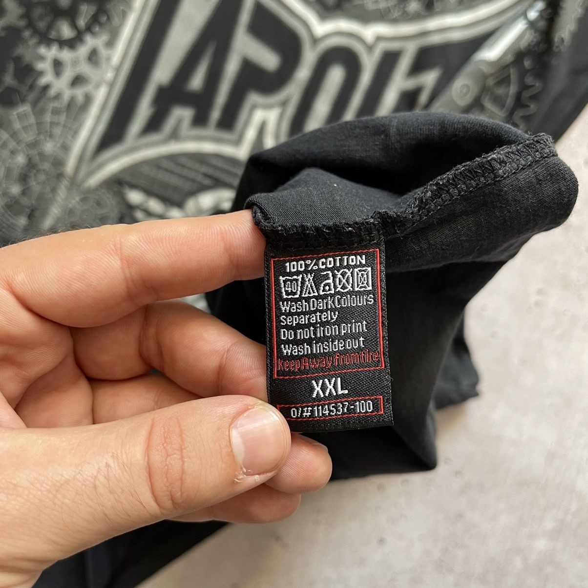 Affliction × Tapout Rare Tapaut tee y2k affliction style Size US L / EU 52-54 / 3 - 7 Thumbnail