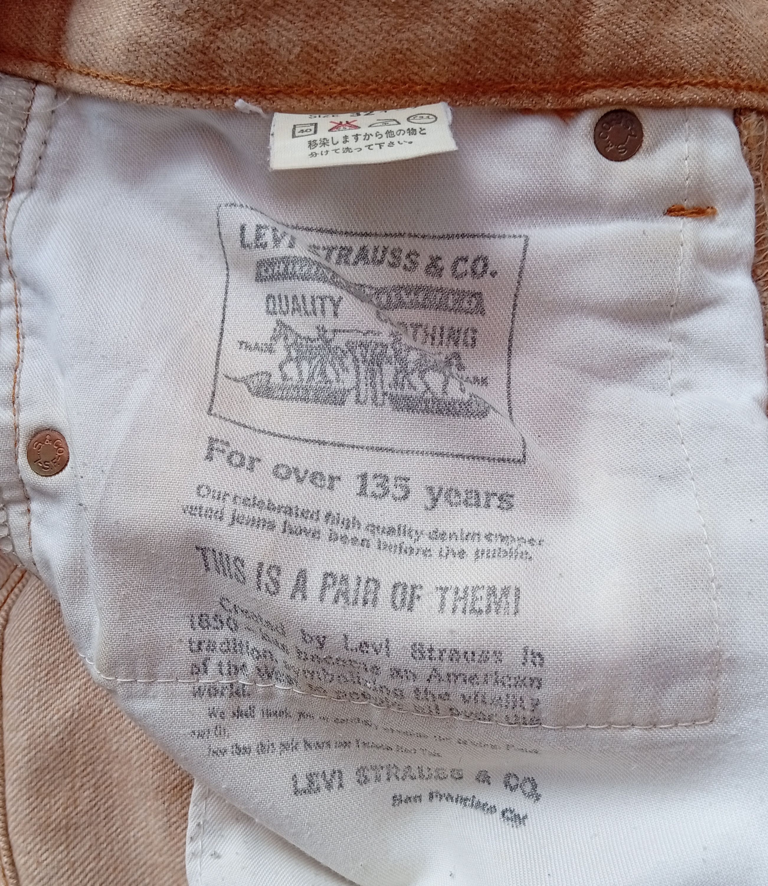Levi's 90s Levi's 701 big E buckleback jeans Size US 32 / EU 48 - 8 Thumbnail