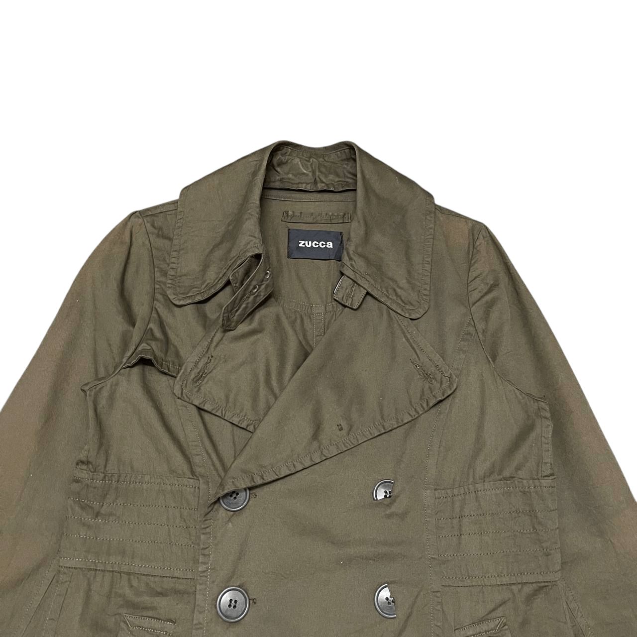 Zucca Vintage Zucca Issey Miyake Double Breasted Coat Size US S / EU 44-46 / 1 - 2 Thumbnail