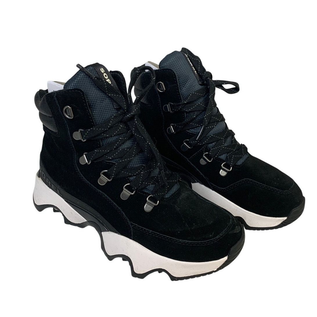 SOREL Sorel Womens Size 9 Black Ankle Boot Lace Up Shoes Size US 9 / IT 39 - 1 Thumbnail